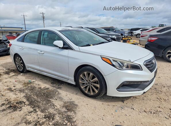 5NPE34AF0GH261567 2016 HYUNDAI SONATA White 
