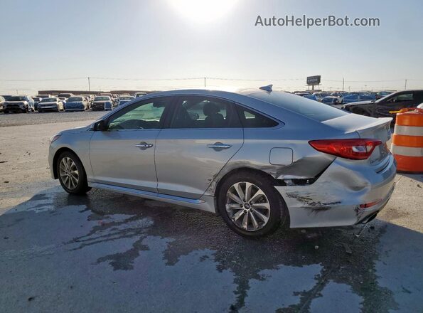 5NPE34AF0GH326580 2016 HYUNDAI SONATA Silver უკანა მარცხენა