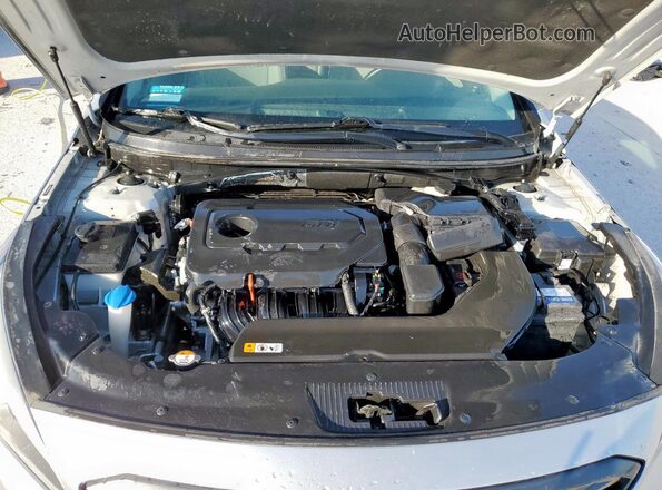 5NPE34AF0GH326580 2016 HYUNDAI SONATA Silver უკანა სალონის ხედი