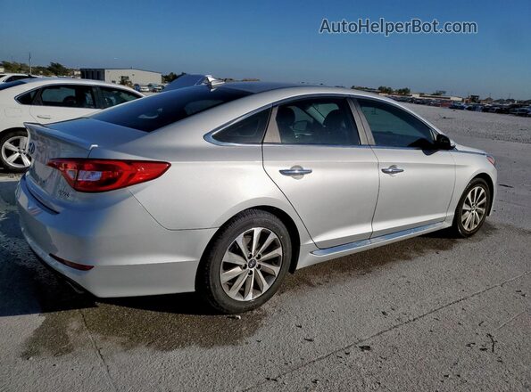 5NPE34AF0GH326580 2016 HYUNDAI SONATA Silver უკანა მარჯვენა