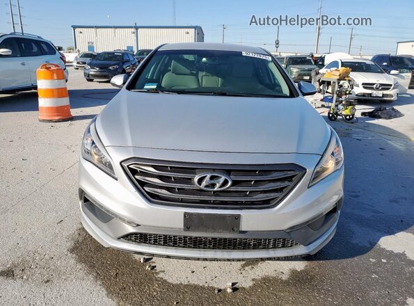5NPE34AF0GH326580 2016 HYUNDAI SONATA Silver წინა ხედი