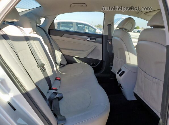 5NPE34AF0GH326580 2016 HYUNDAI SONATA Silver უკანა სავარძლების ხედი