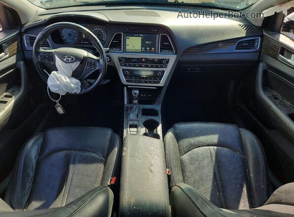 5NPE34AF0GH367193 2016 HYUNDAI SONATA White Vista del salpicadero
