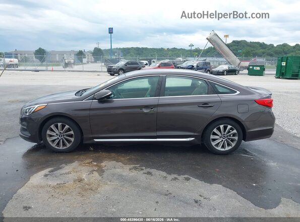 5NPE34AF0GH435332 2016 HYUNDAI SONATA Gray Widok wnętrza 360 stopni