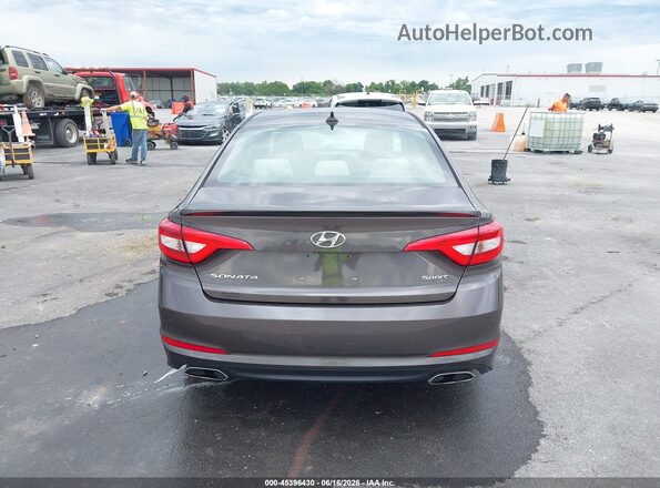 5NPE34AF0GH435332 2016 HYUNDAI SONATA Gray 