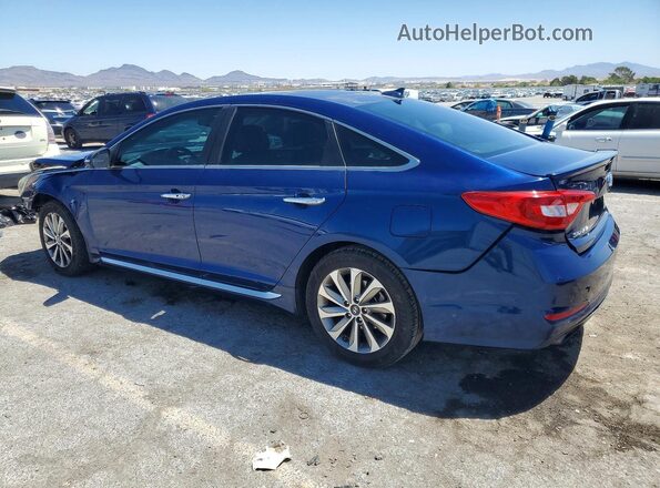 5NPE34AF0HH500438 2017 HYUNDAI SONATA Blue 