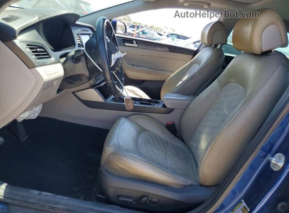 5NPE34AF0HH500438 2017 HYUNDAI SONATA Blue 