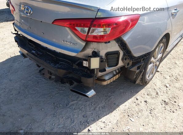 5NPE34AF0HH544570 2017 HYUNDAI SONATA Silver Вид спереду