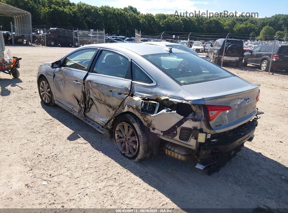 5NPE34AF0HH544570 2017 HYUNDAI SONATA Silver Задня ліва чверть