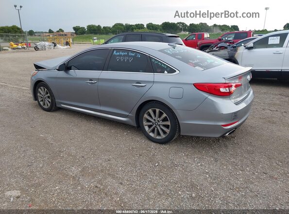 5NPE34AF0HH546044 2017 HYUNDAI SONATA Серебряный Задняя левая четверть