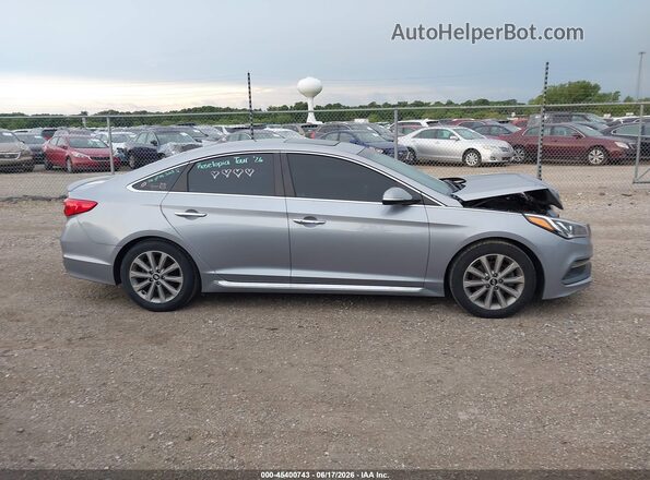 5NPE34AF0HH546044 2017 HYUNDAI SONATA Серебряный Панорамный вид салона 360°