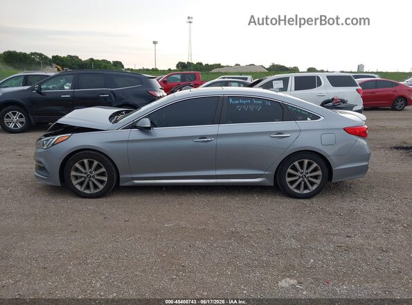 5NPE34AF0HH546044 2017 HYUNDAI SONATA Серебряный 