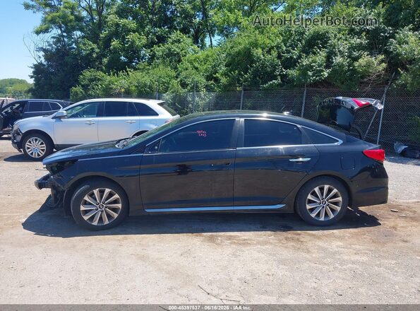 5NPE34AF0HH551681 2017 HYUNDAI SONATA Black სალონის 360-გრადუსიანი ხედი