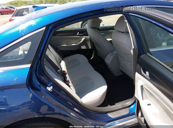 5NPE34AF0HH556864 2017 HYUNDAI SONATA Blue VIN კოდის სტიკერის ხედი