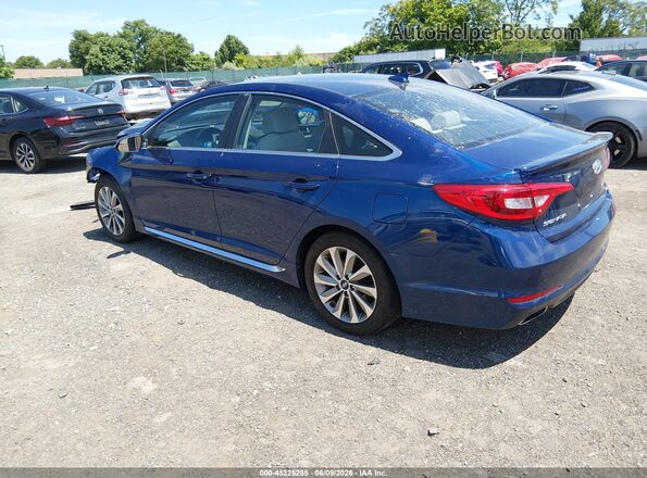 5NPE34AF0HH556864 2017 HYUNDAI SONATA Blue უკანა მარცხენა