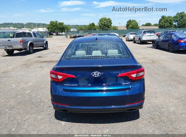 5NPE34AF0HH556864 2017 HYUNDAI SONATA Blue 