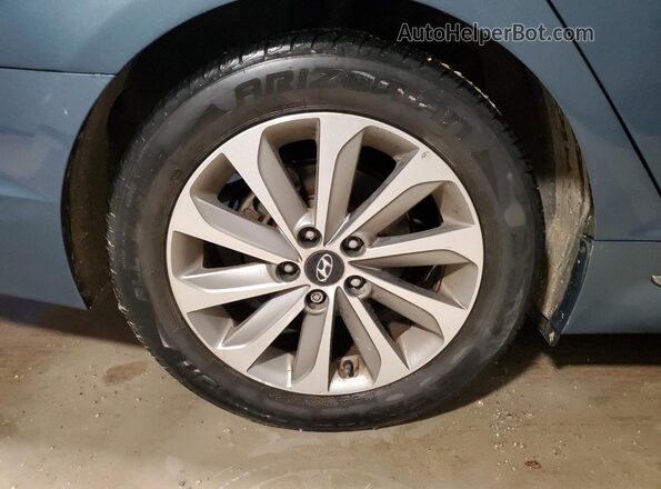 5NPE34AF0HH571039 2017 HYUNDAI SONATA Blue 