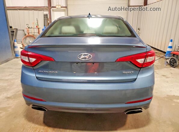 5NPE34AF0HH571039 2017 HYUNDAI SONATA Blue 