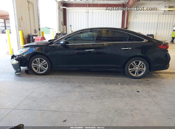 5NPE34AF0JH597596 2018 HYUNDAI SONATA Black 360 interior view