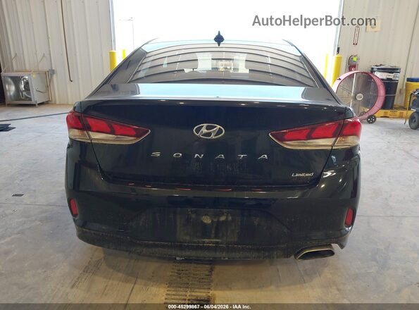 5NPE34AF0JH597596 2018 HYUNDAI SONATA Black 