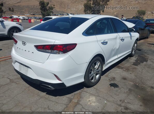 5NPE34AF0JH597923 2018 HYUNDAI SONATA White Задня права чверть