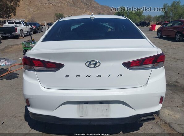 5NPE34AF0JH597923 2018 HYUNDAI SONATA White 
