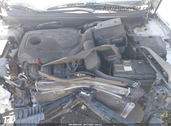 5NPE34AF0JH597923 2018 HYUNDAI SONATA White Вид ззаду