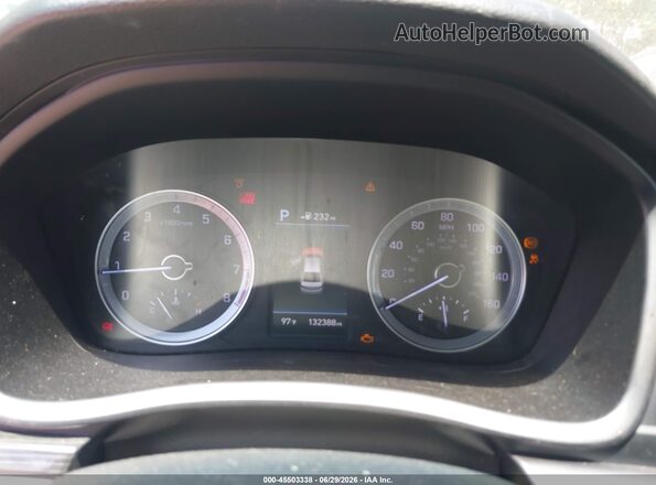 5NPE34AF0JH641368 2018 HYUNDAI SONATA Red Widok tylnych siedzeń