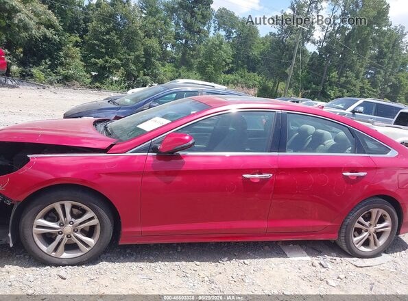 5NPE34AF0JH641368 2018 HYUNDAI SONATA Red 