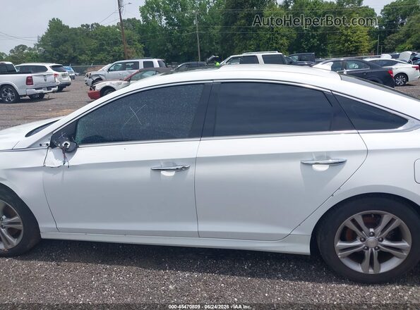 5NPE34AF0JH649972 2018 HYUNDAI SONATA White 360 interior view