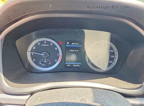 5NPE34AF0JH655285 2018 HYUNDAI SONATA Blue 