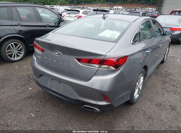5NPE34AF0JH673320 2018 HYUNDAI SONATA Gray Հետևի աջ