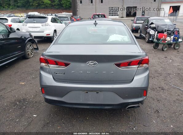 5NPE34AF0JH673320 2018 HYUNDAI SONATA Gray 