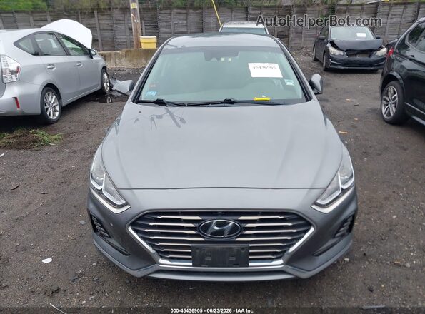 5NPE34AF0JH673320 2018 HYUNDAI SONATA Gray Սարքավորումների վահանակի տեսք