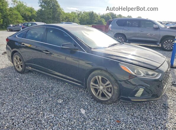 5NPE34AF0JH704968 2018 HYUNDAI SONATA Black 