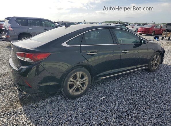 5NPE34AF0JH704968 2018 HYUNDAI SONATA Black 