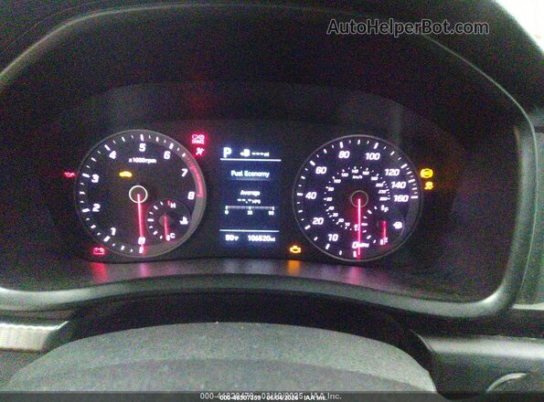 5NPE34AF0JH716117 2018 HYUNDAI SONATA Серый Вид задних сидений