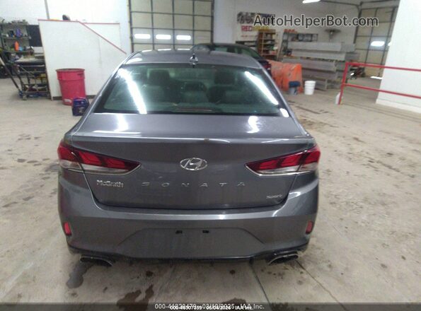 5NPE34AF0JH716117 2018 HYUNDAI SONATA Серый 
