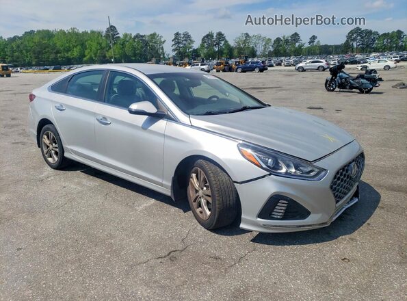 5NPE34AF0KH735994 2019 HYUNDAI SONATA Silver Передня права чверть