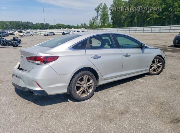 5NPE34AF0KH735994 2019 HYUNDAI SONATA Silver Задня права чверть