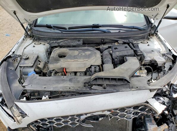 5NPE34AF0KH757994 2019 HYUNDAI SONATA White Vista interior trasera