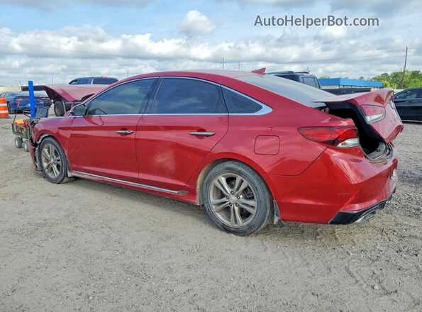 5NPE34AF0KH760023 2019 HYUNDAI SONATA Red 