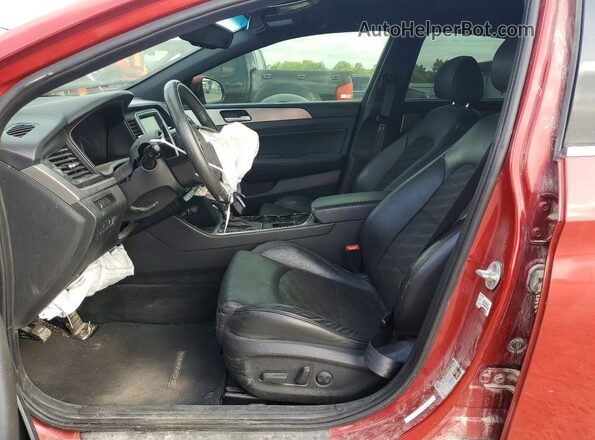 5NPE34AF0KH760023 2019 HYUNDAI SONATA Red 