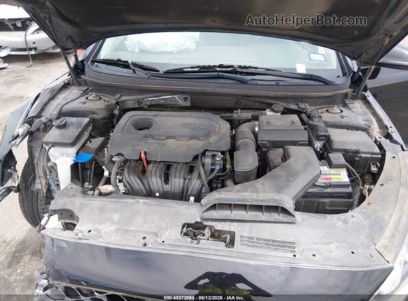 5NPE34AF0KH771099 2019 HYUNDAI SONATA Black Հետևի տեսք