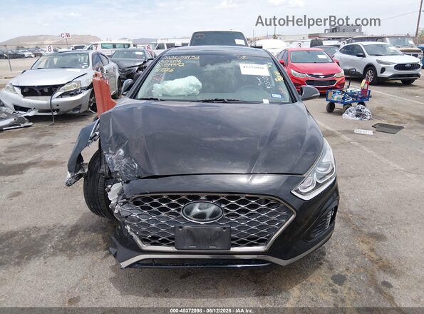 5NPE34AF0KH771099 2019 HYUNDAI SONATA Black Սալոնի հետևի տեսք