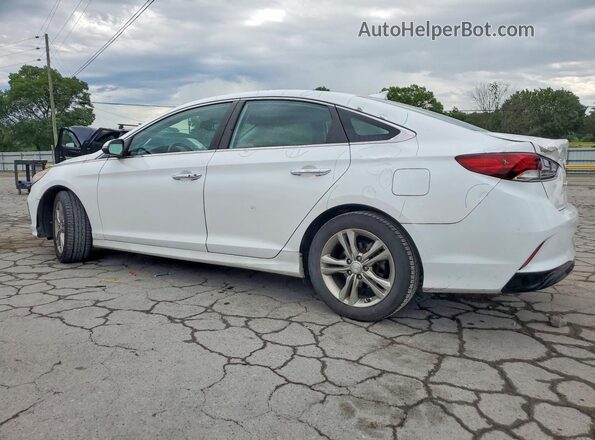 5NPE34AF0KH775024 2019 HYUNDAI SONATA White უკანა მარცხენა