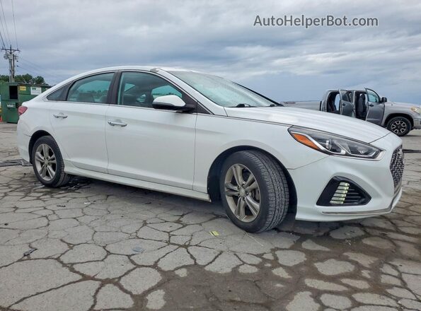 5NPE34AF0KH775024 2019 HYUNDAI SONATA White წინა მარჯვენა