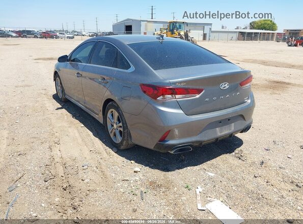 5NPE34AF0KH799372 2019 HYUNDAI SONATA Gray Rear left