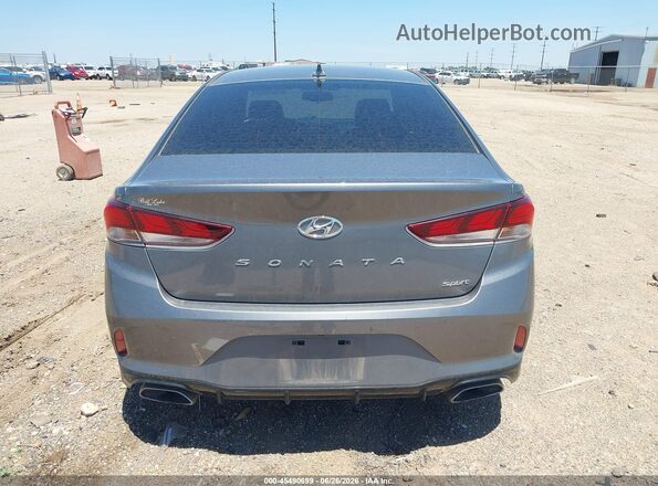 5NPE34AF0KH799372 2019 HYUNDAI SONATA Gray 