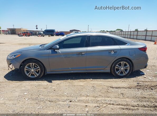 5NPE34AF0KH799372 2019 HYUNDAI SONATA Gray 360 interior view